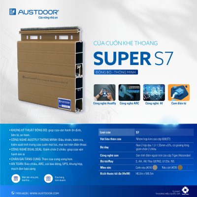 cửa cuốn austdoor s7